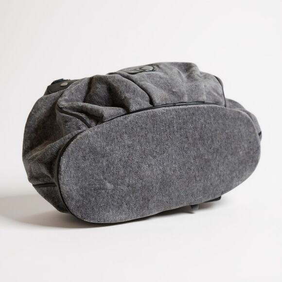 Juicy Couture Daydreamer Charcoal Velour Tote Vintage Y2K Collector Edition - Picture 7 of 9